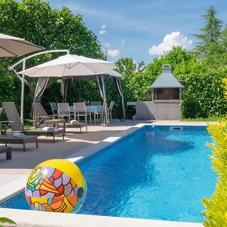 Willa Gracia With Private Pool, Billiards And Play Area Gračišće